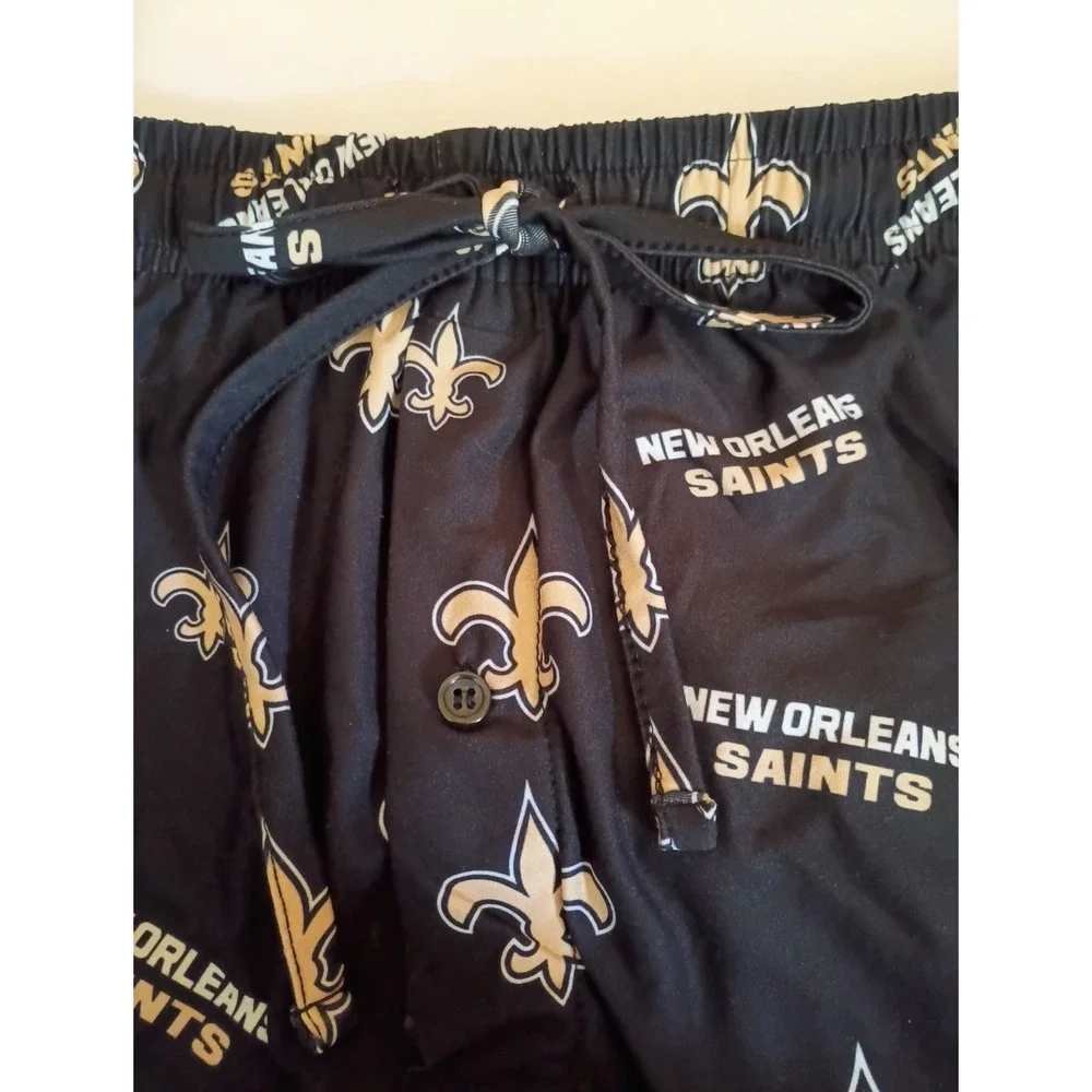 NFL‎ Torpedo Men's AOP Knit Pants New Orleans Saints Size Small